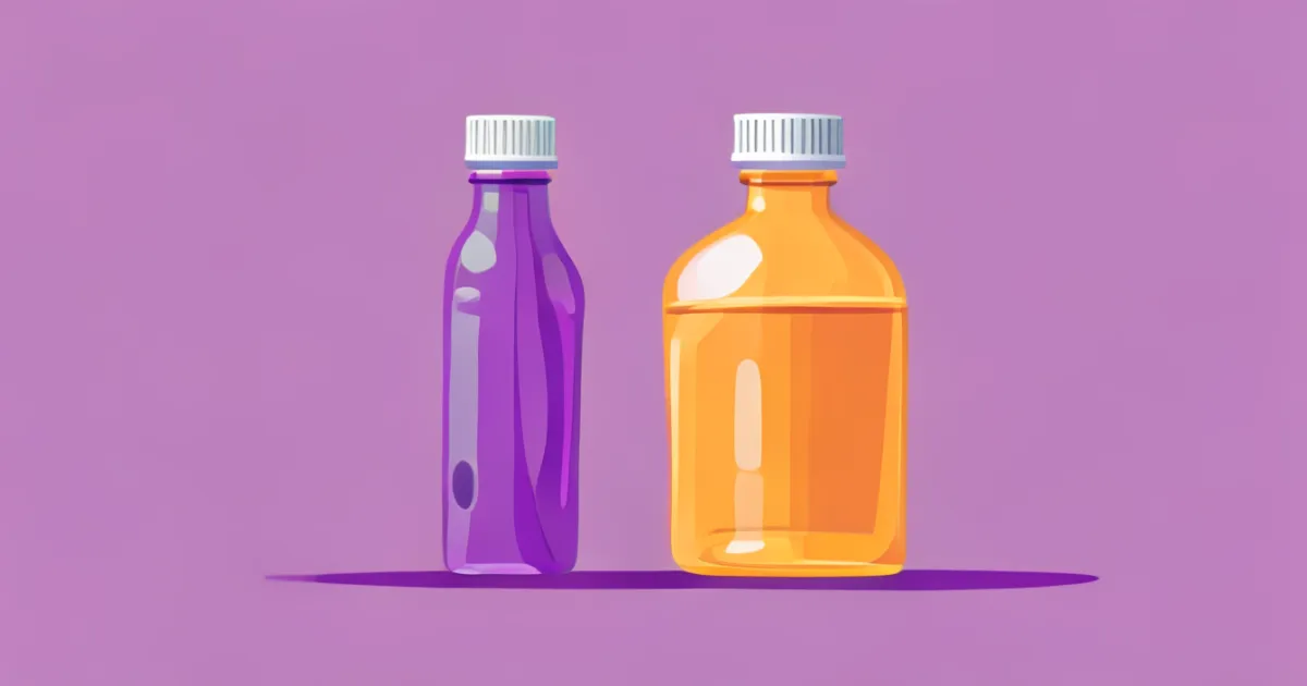 ACV gummies vs liquid comparison illustration