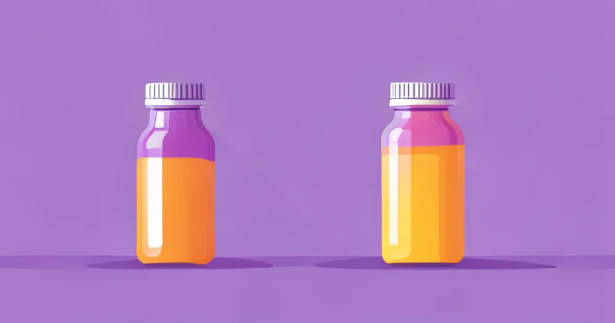 ACV gummy product comparison illustration