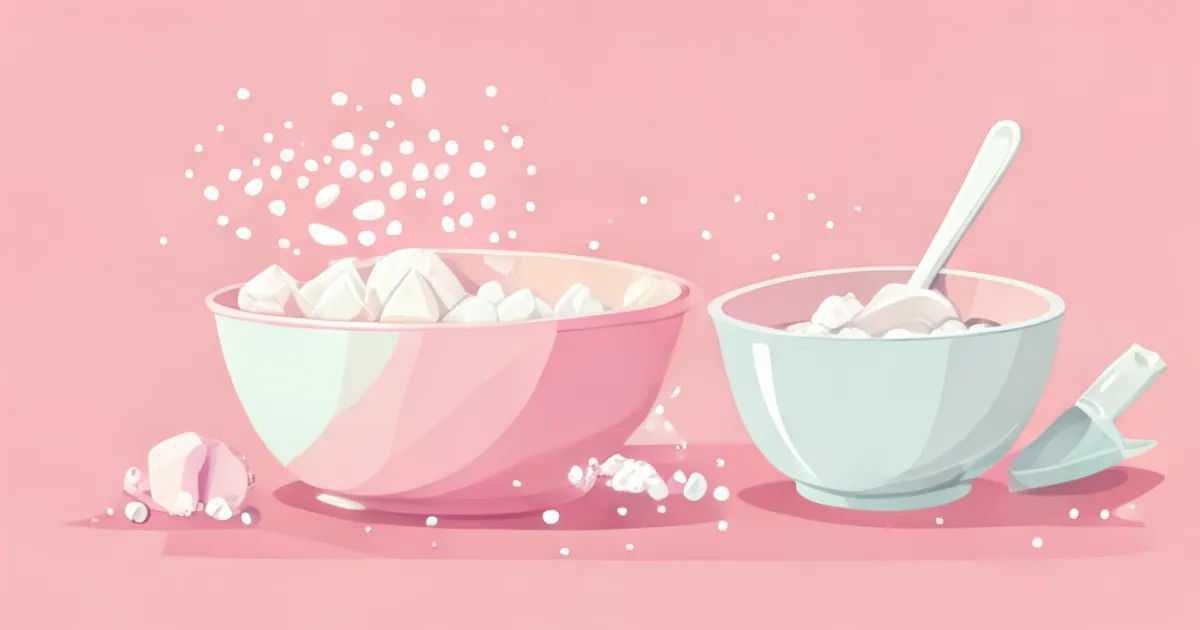 Allulose baking ingredients and tools
