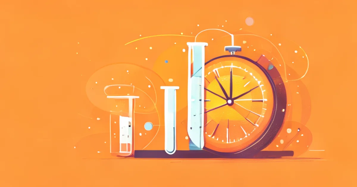 Instant STI test results speed visualization