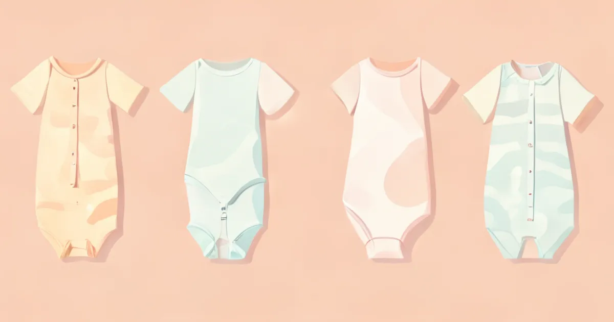 Bamboo baby onesies styles and features Bamboo baby onesies styles and features
