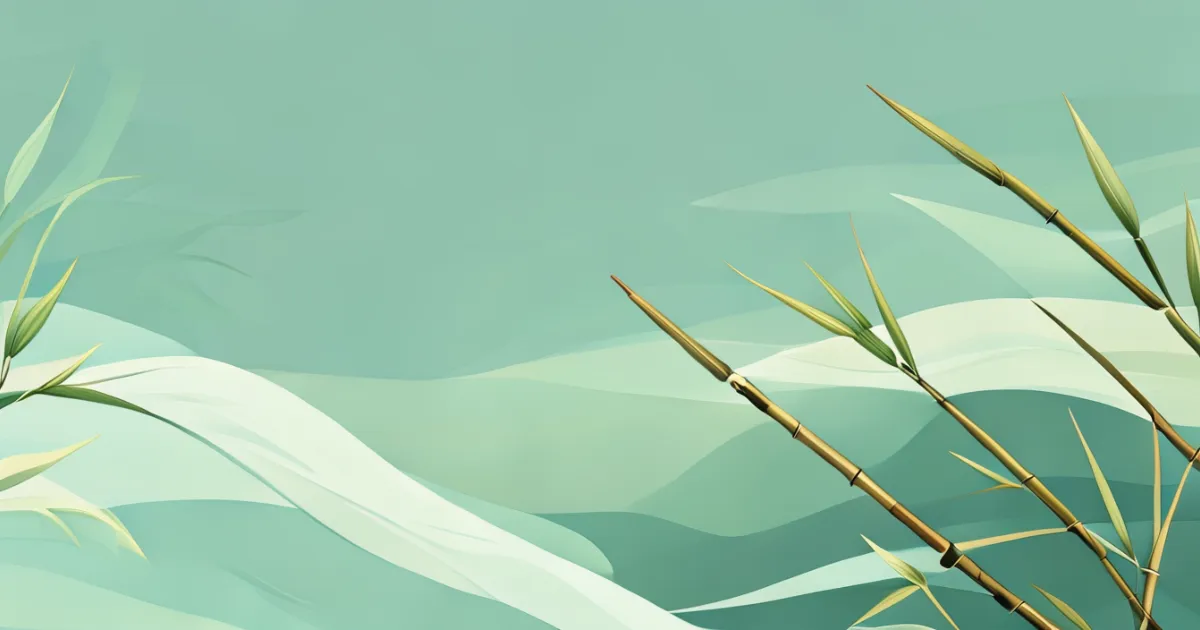 Bamboo fabric benefits visualization Bamboo fabric benefits visualization