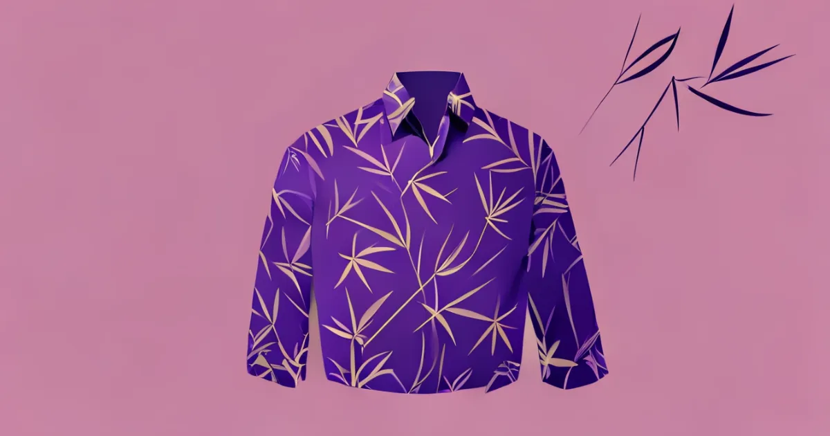 Bamboo Silk Shirt Luxury Concept