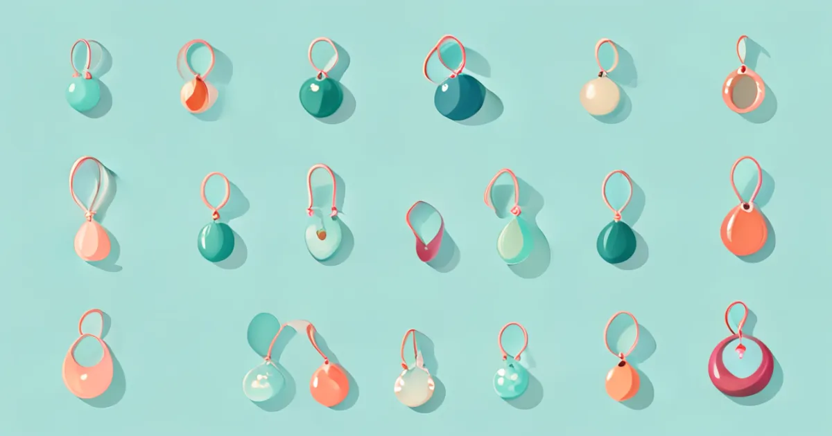 Beaded earrings for various occasions and sizes