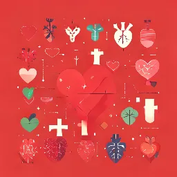Heart health benefits visualization
