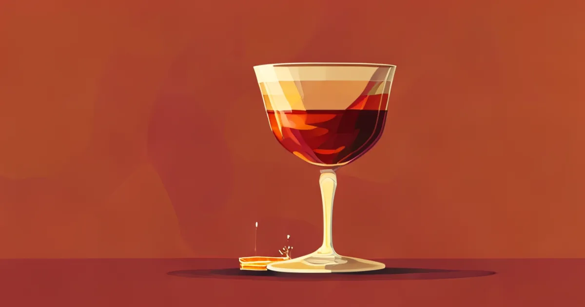 Old Fashioned cocktail with bitters