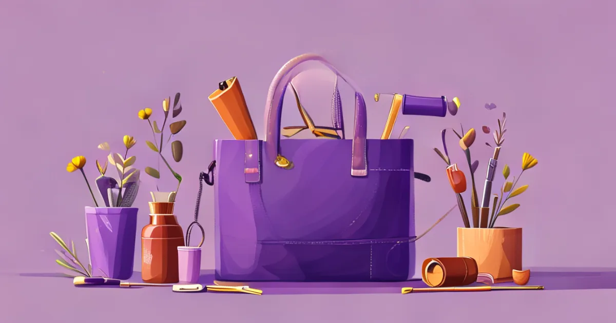 Bucket bag design and crafting tools