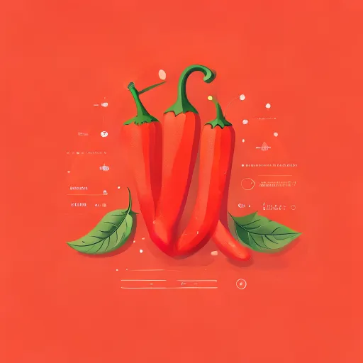 Calabrian chili pepper with heat and flavor indicators