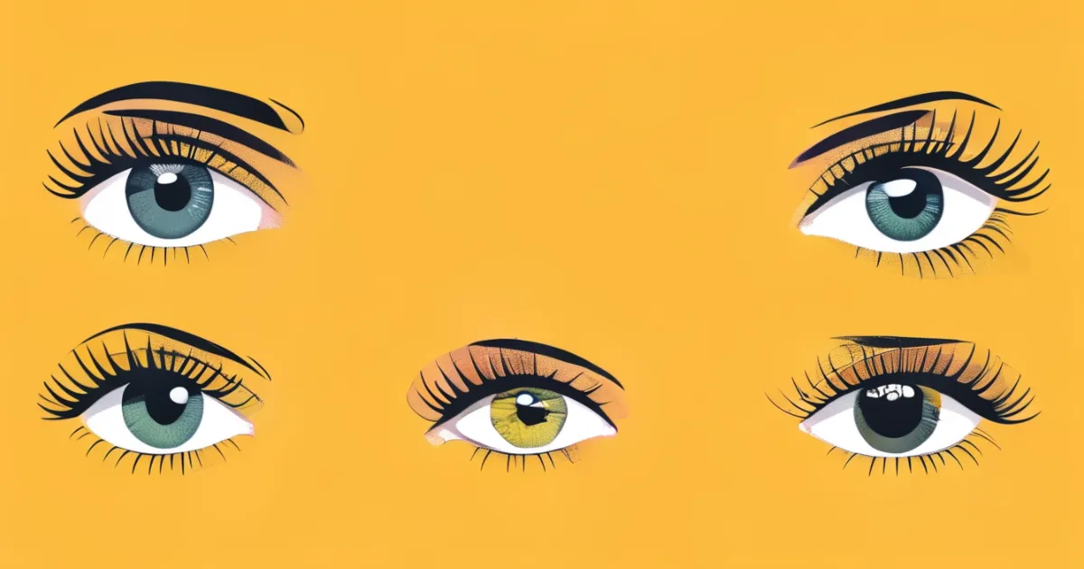 Cat eye lash styles suitable for round eyes