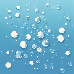 Water beading effect on ceramic coated surface