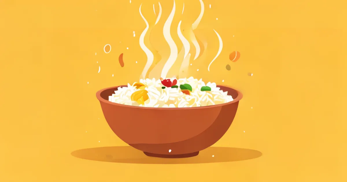 Claypot chicken rice dish