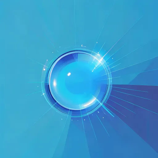 Convex lens light convergence diagram