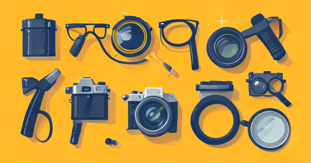 Optical devices and technology using convex lenses