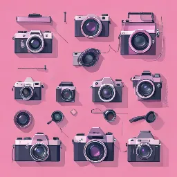 Optical instruments with convex lenses