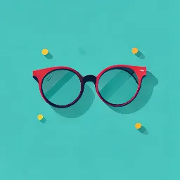 Vision correction with convex lenses