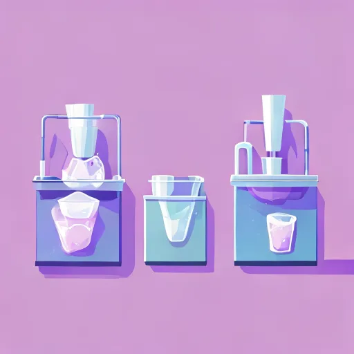 Different types of countertop ice makers and their ice shapes