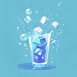 Fresh ice production on demand