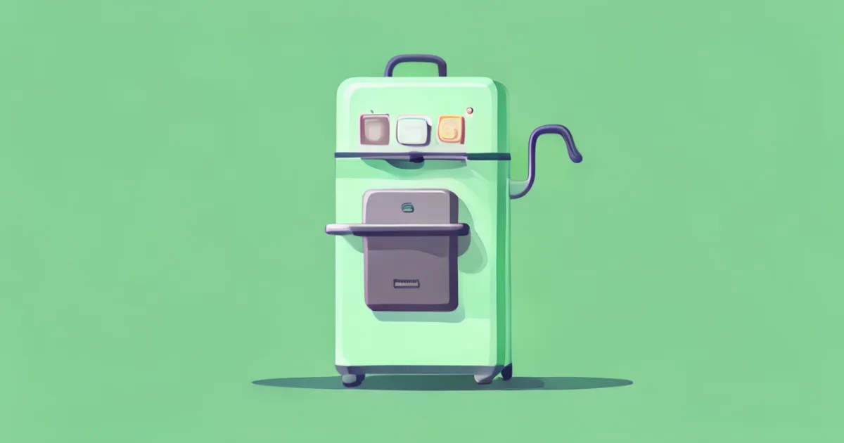 Portable ice maker for on-the-go ice production