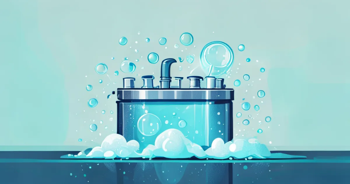 Self-cleaning ice maker with automatic maintenance