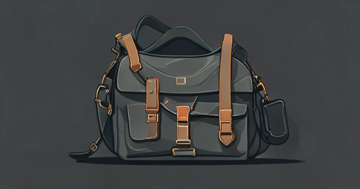Men's crossbody bags in rugged and professional designs