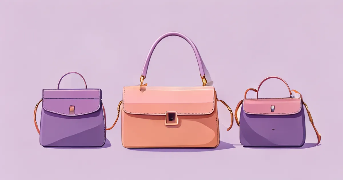 Compact small crossbody purses in minimalist designs