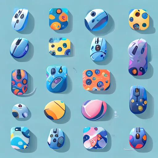 Various custom mousepad design styles and personalization options
