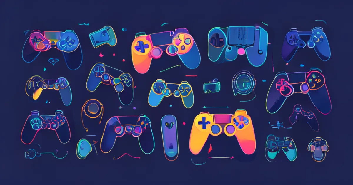 Gaming mousepad design elements and gaming graphics