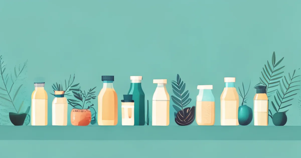 Collection of plant-based coffee creamers Collection of plant-based coffee creamers