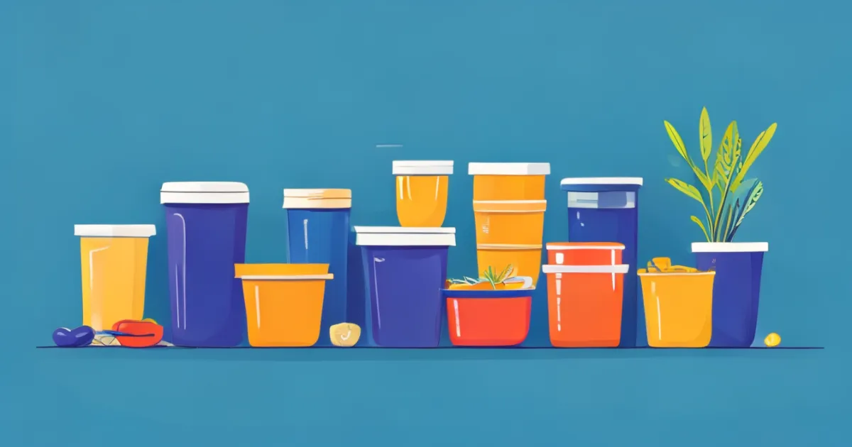 Dehydrated dog food storage solutions