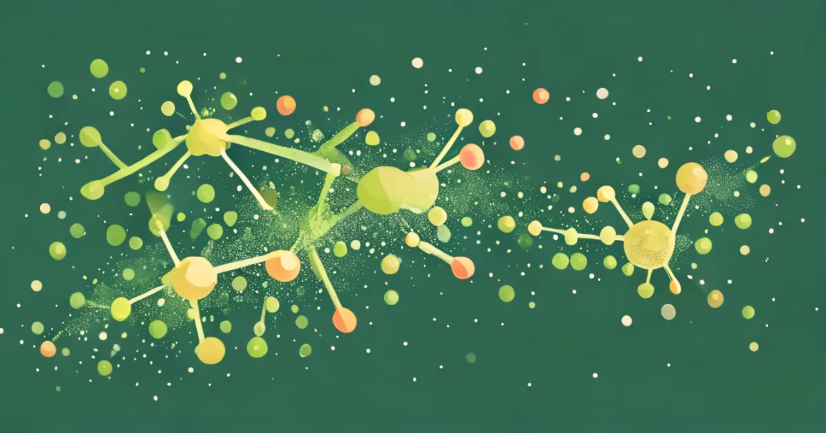 Amylase enzyme breaking down carbohydrate molecules visualization Amylase enzyme breaking down carbohydrate molecules visualization