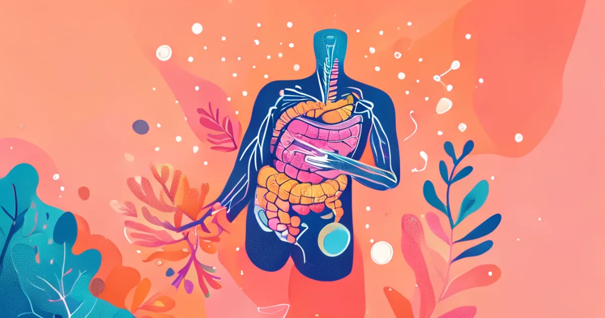 Digestive conditions and enzyme therapy visualization