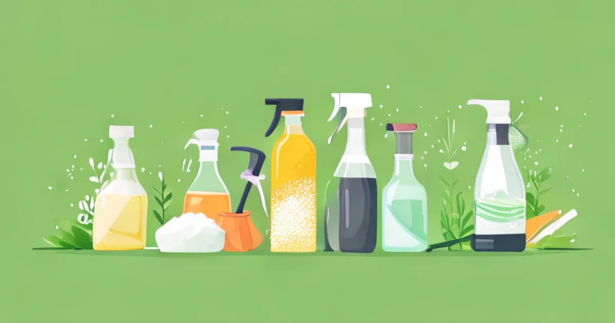 Natural cleaning ingredients