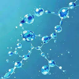 Cellular hydration absorption visualization Cellular hydration absorption visualization