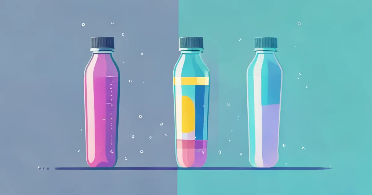 Electrolyte Water vs Sports Drinks Comparison