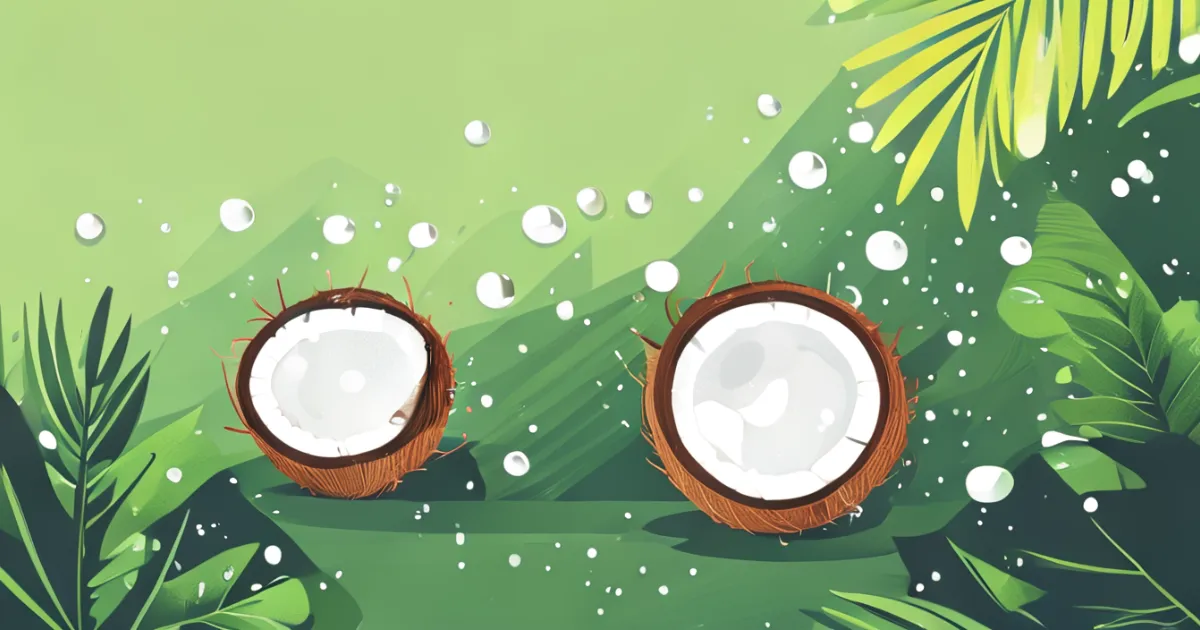 Coconut water with electrolytes Coconut water with electrolytes