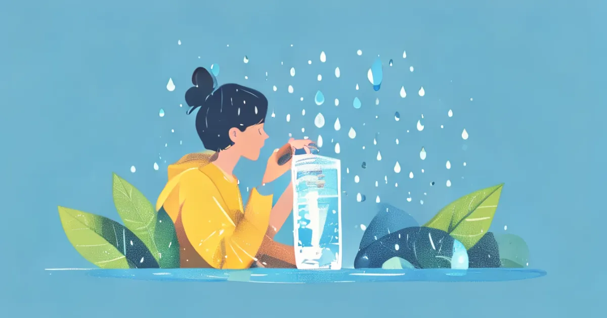 Dehydration recovery with electrolyte water
