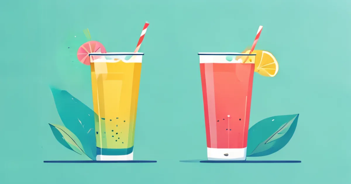Sports drinks vs electrolyte water comparison
