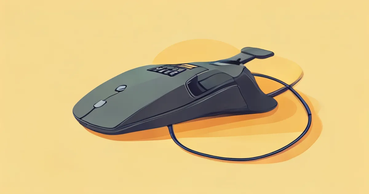 Portable ergonomic mouse for laptop users