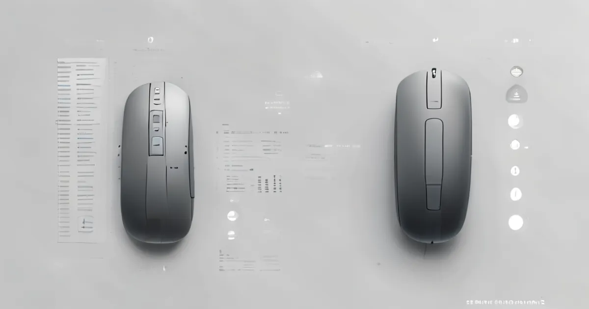 Comparison between ergonomic and regular computer mice