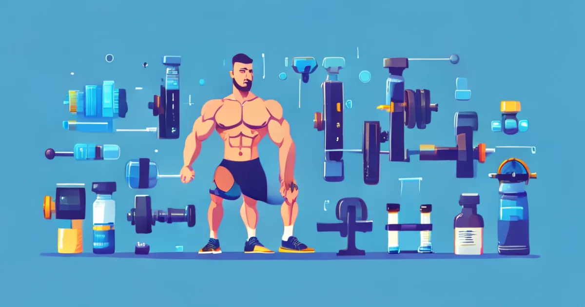 Bodybuilding dosage guidelines visualization