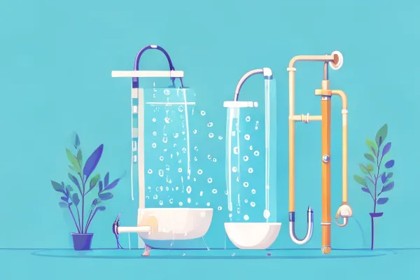 Shower filtration benefits demonstration
