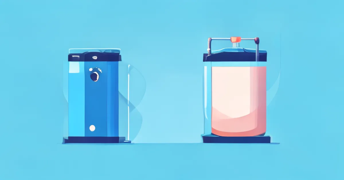 Water softener vs traditional shower filter comparison