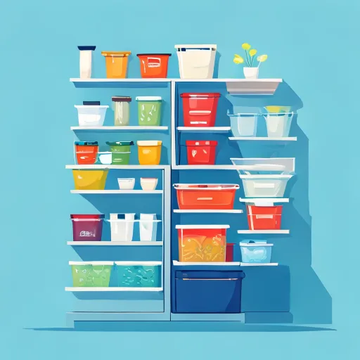 Fridge organization basics with storage bins and containers