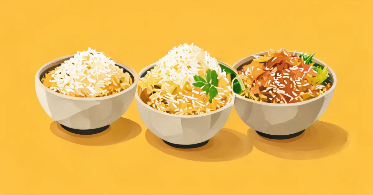 Furikake rice seasoning bowls