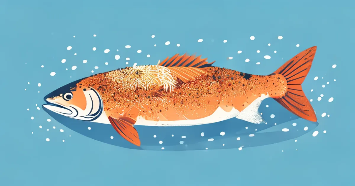 Furikake seasoned salmon bake