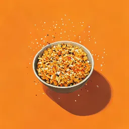 Furikake umami flavor enhancement