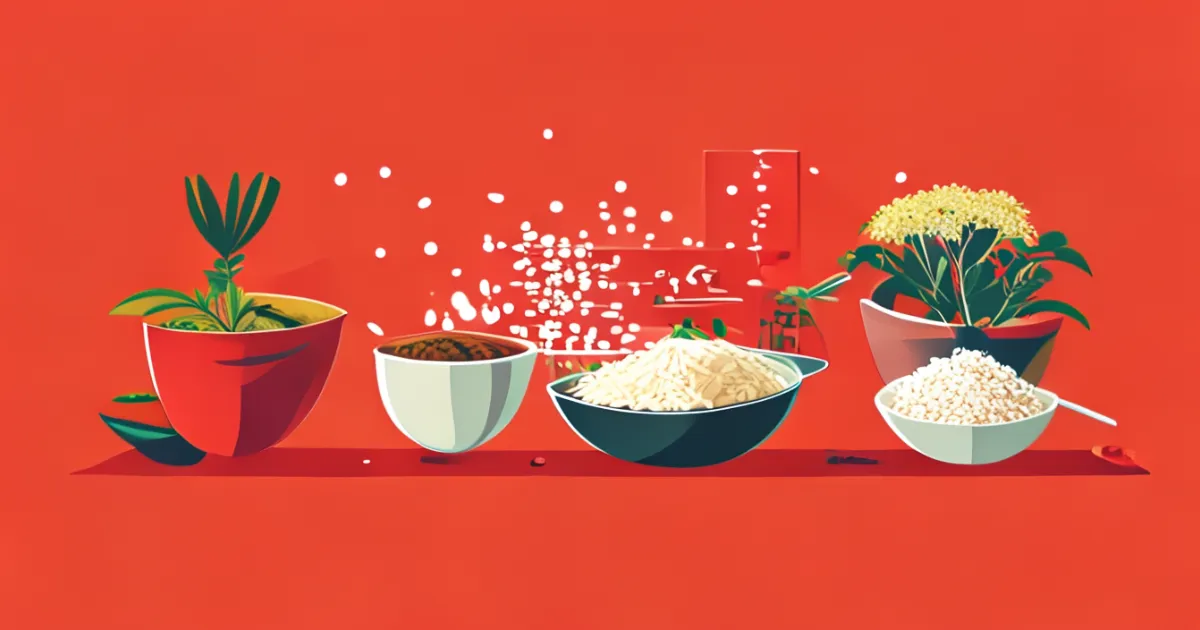 Homemade furikake making process