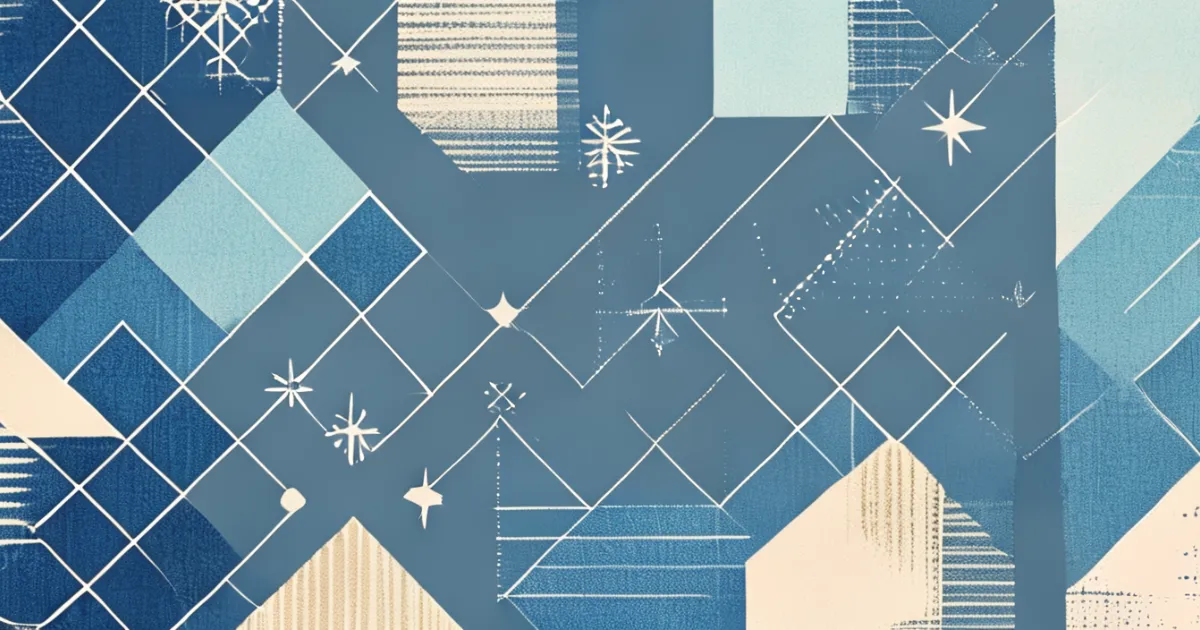 Wool geometric rug texture