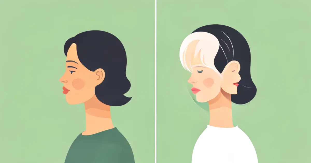 Glueless vs glue wig comparison chart