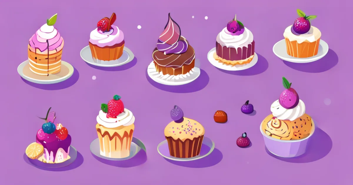 Delicious gluten-free dessert collection